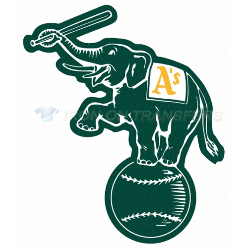 Oakland Athletics Iron-on Stickers (Heat Transfers)NO.1805